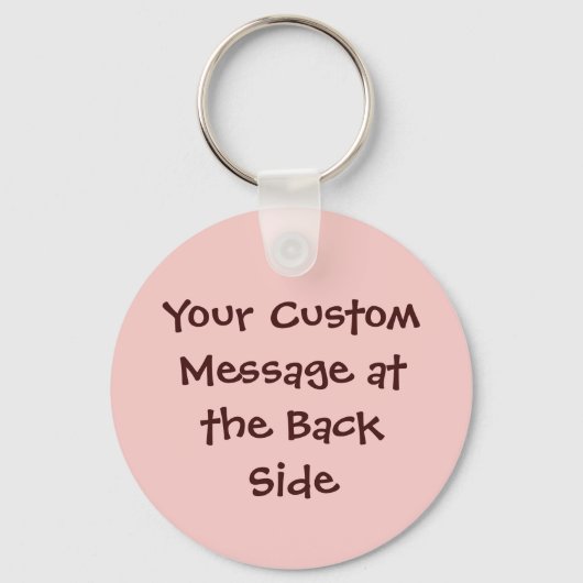 Squid Chef Cartoon Keychain キーホルダー (裏面)