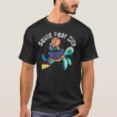 Squid Fear Cityグラフィックティー Tシャツ (正面)