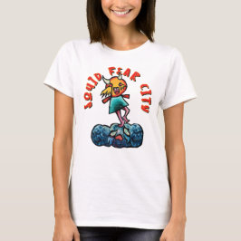 Squid Fear Cityグラフィックティー Tシャツ