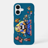 Squid Fear City ALICE EDITION iPhone 16ケース (裏面)