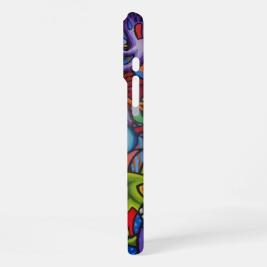 Squid Fear City Phone Case by Casagiovanovic iPhoneケース (左側面)