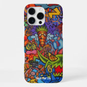 Squid Fear City Phone Case by Casagiovanovic iPhoneケース (裏面)