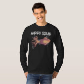 Squid   For Men Women Giant Squid Octopus Tentacle Tシャツ (正面フル)