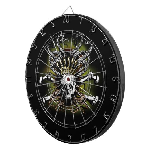 Squid Skull Dartboard王 ダーツボード (正面右)