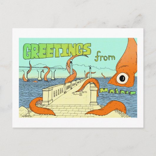 Squid vs Belfast, MEポストカード ポストカード (正面)