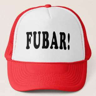 Squidbillies FUBAR! トラック運転手の帽子 キャップ