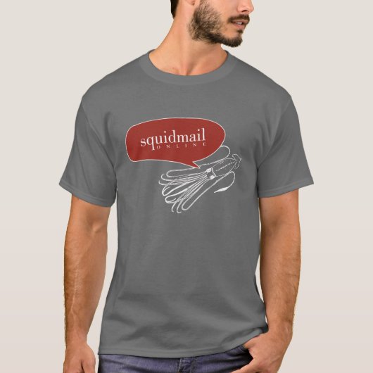 SquidmailメンズTシャツ Tシャツ (正面)