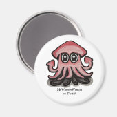 Squido, MeWarriorWoman on Twitch マグネット (正面/裏面)