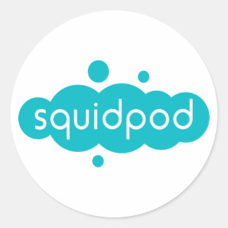 squidpodのステッカー ラウンドシール