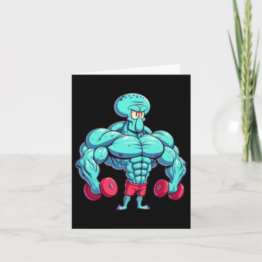 Squidward Gym Sticker カード (正面)