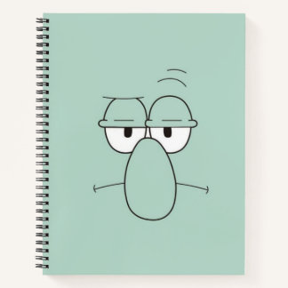 Squidward Inspired Notebook ノートブック