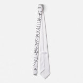 squigglesのタイ ネクタイ (裏面)