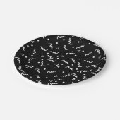 Squiggly 90sレトロ紙プレート ペーパープレート (アングル)