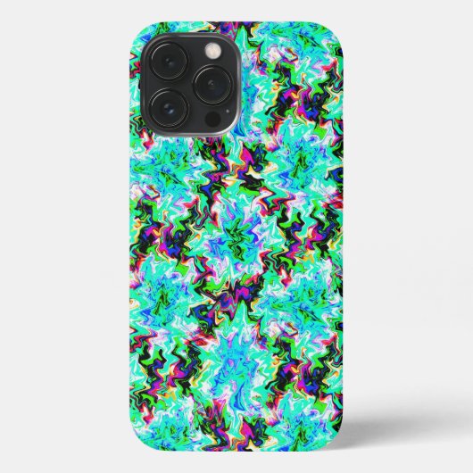 Squiggly party time.... iPhoneケース (裏面)