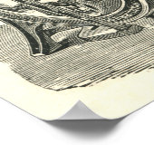 Squintani Model活版印刷ポスター ポスター (角)