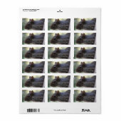 Squirrelアドレスステッカー ラベル (フルシート)