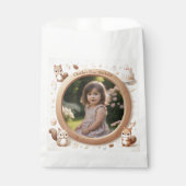 Squirrelフォトフレーム子供への誕生日パーティー フェイバーバッグ (正面)