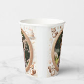 Squirrelフォトフレーム子供への誕生日パーティー 紙コップ (右)