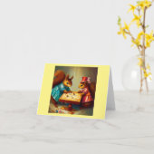 Squirrelボードゲーム カード (黄色い花)