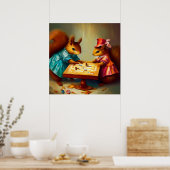 Squirrelボードゲーム ポスター (キッチン)