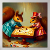 Squirrelボードゲーム ポスター (正面)