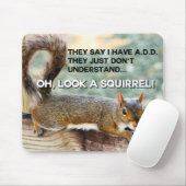 SQUIRREL写真の追加 マウスパッド (マウス)