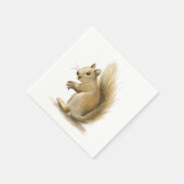 Squirrel スタンダードカクテルナプキン (角)