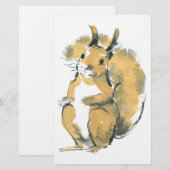 Squirrel 便箋 (正面/裏面)
