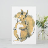 Squirrel 便箋 (スタンド正面)