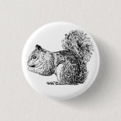 Squirrel 缶バッジ (正面)