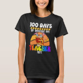 Squirrel 100 Days of Driving My Teacher Nuts Squir Tシャツ (正面)