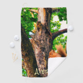 Squirrel Animal  ゴルフタオル (インサイチュ)