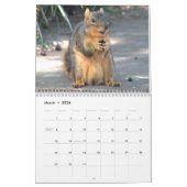Squirrel Calendar 2022 カレンダー (3月 2026)