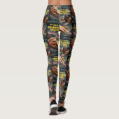 Squirrel Crab Monsters Leggings レギンス (裏面)