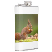 squirrel eating nut フラスク (右)