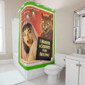 Squirrel from Outer Space シャワーカーテン (インサイチュ)