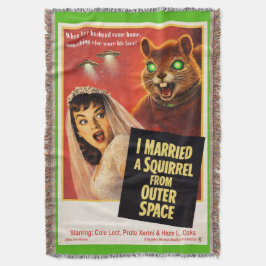 Squirrel from Outer Space スローブランケット