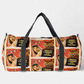 Squirrel from Outer Space ダッフルバッグ (正面)