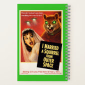 Squirrel from Outer Space ノートブック (裏面)