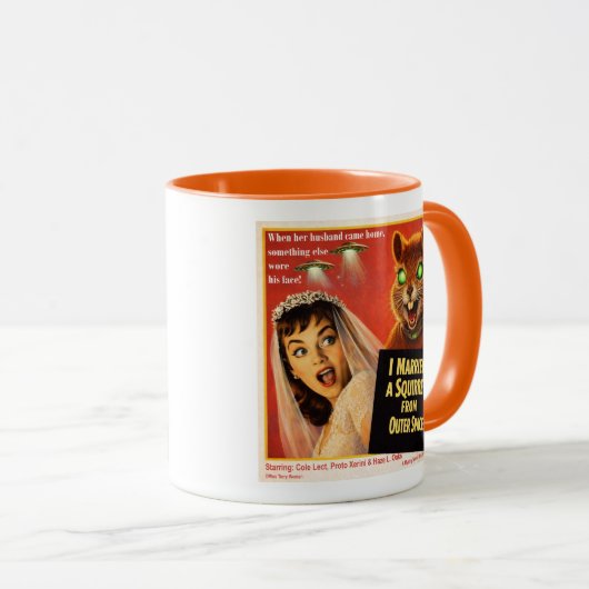 Squirrel from Outer Space マグカップ (正面右)