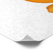 Squirrel Holding Acorn Poster ポスター (角)