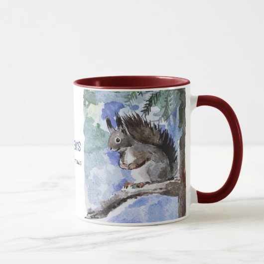 Squirrel hot chocolate mug マグカップ (右)