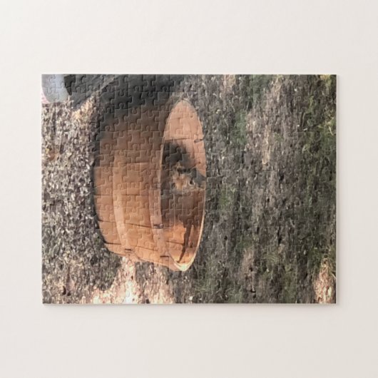 Squirrel in a basket ジグソーパズル (横)