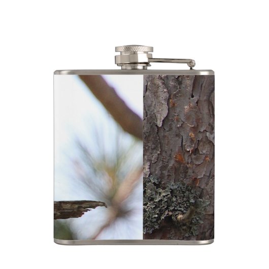 Squirrel in a Pine Tree フラスク (裏面)