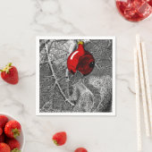 Squirrel in Christmas Tree スタンダードカクテルナプキン (インサイチュ)