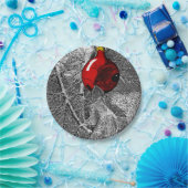 Squirrel in Christmas Tree ペーパープレート (パーティー)