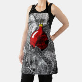 Squirrel in Christmas Tree Ornament エプロン (インサイチュ)