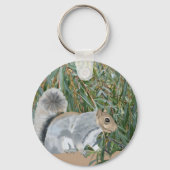 Squirrel in the Countryside  Keychain キーホルダー (正面)