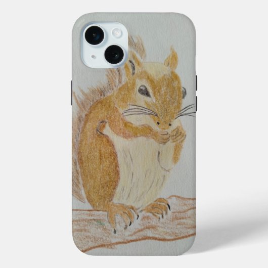 Squirrel IPhone 15 Plusカバー Case-Mate iPhoneケース (裏面)