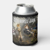 Squirrel Jam – ロックおもしろいバンド 缶クーラー (缶正面)